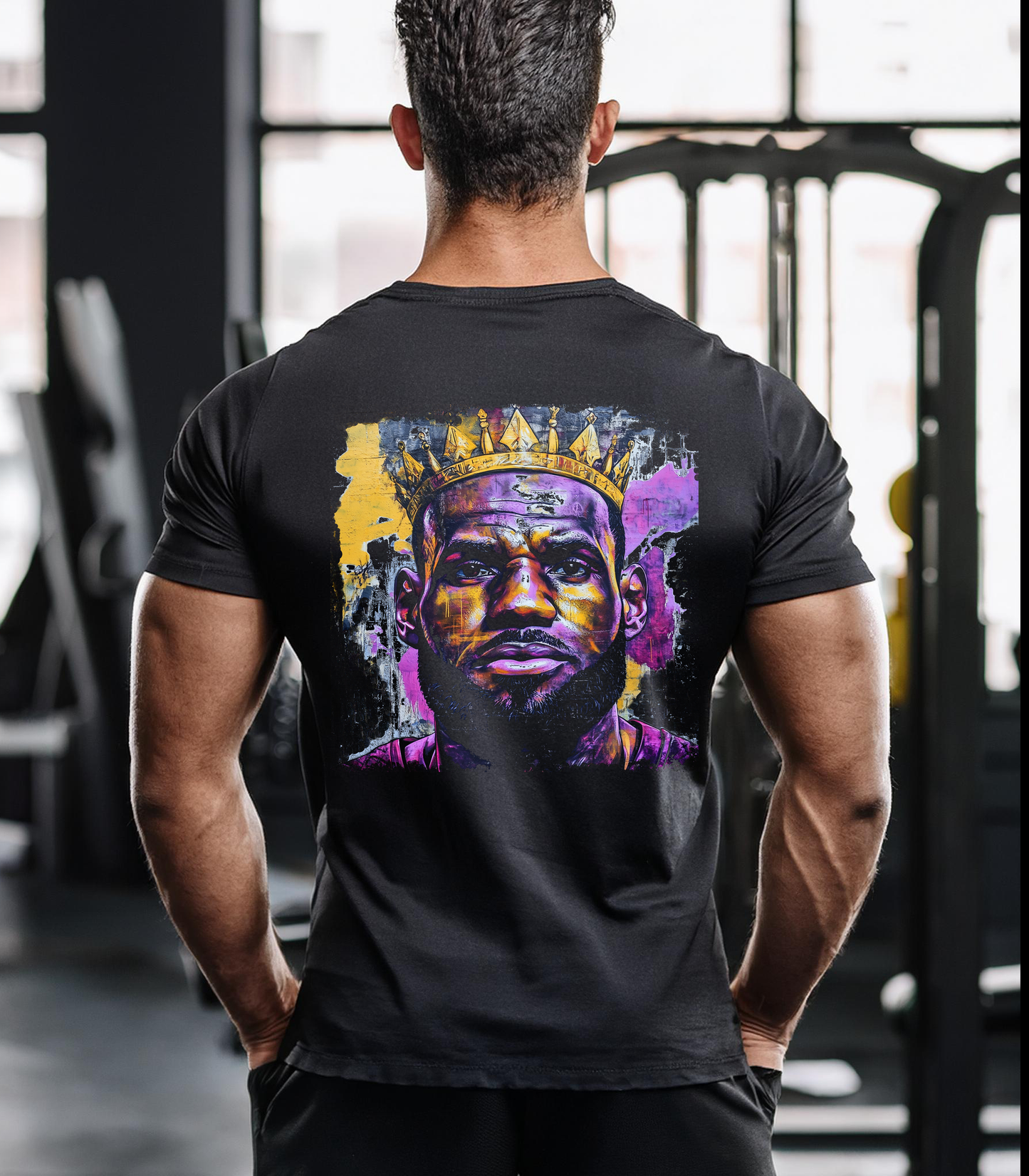 Camiseta de la realeza de Lebron James