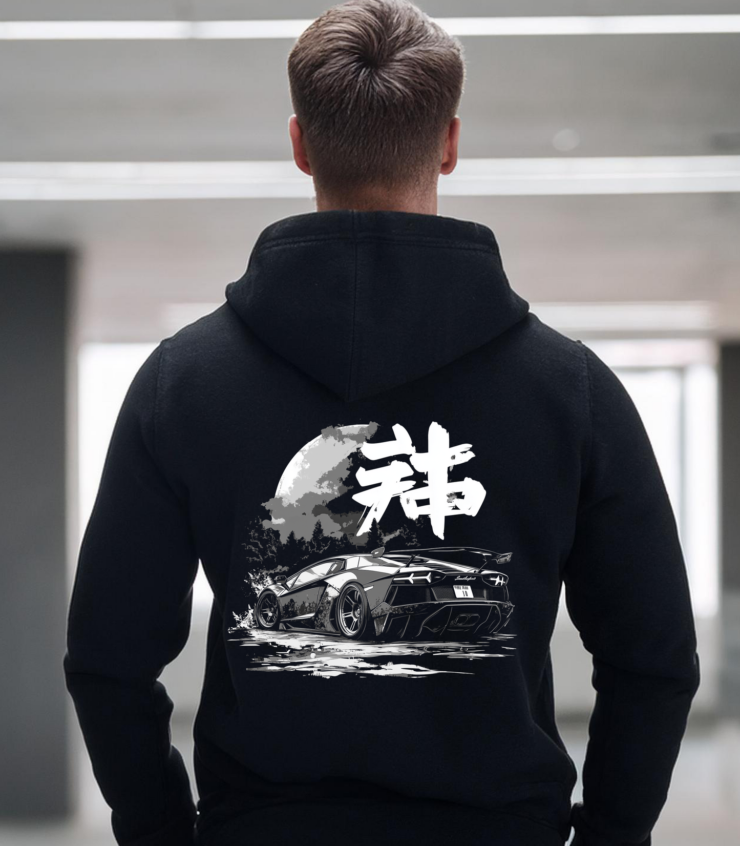 Lamborghini Aventador Ghost Hoodie