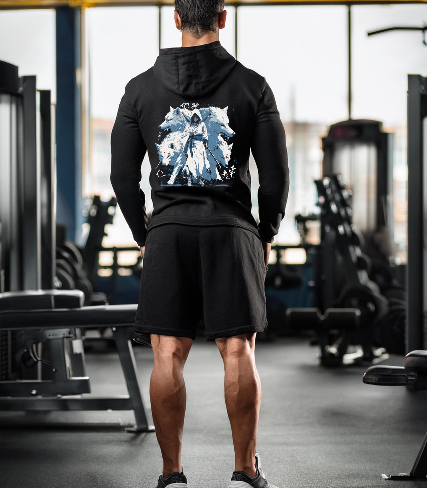 Sudadera con capucha de anime Prey