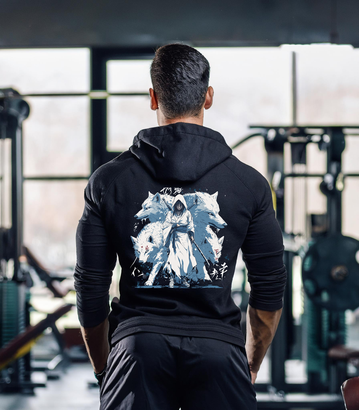 Sudadera con capucha de anime Prey
