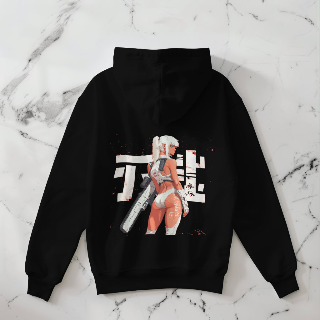 Sudadera con capucha de anime Rogue Warrior